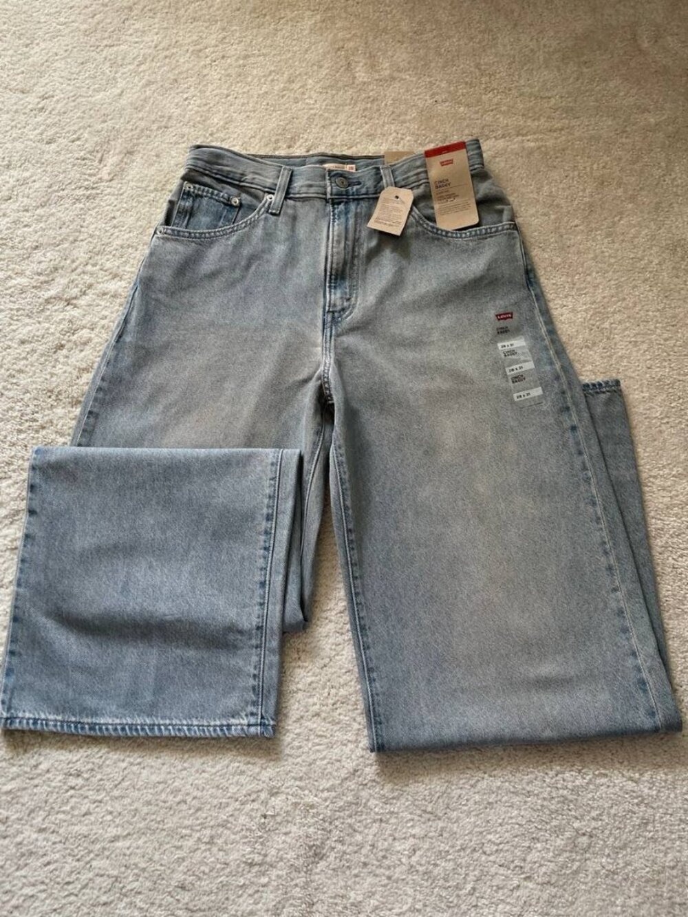 NWT Levi's Cinch Baggy High Rise Women's Jeans Size 28/31